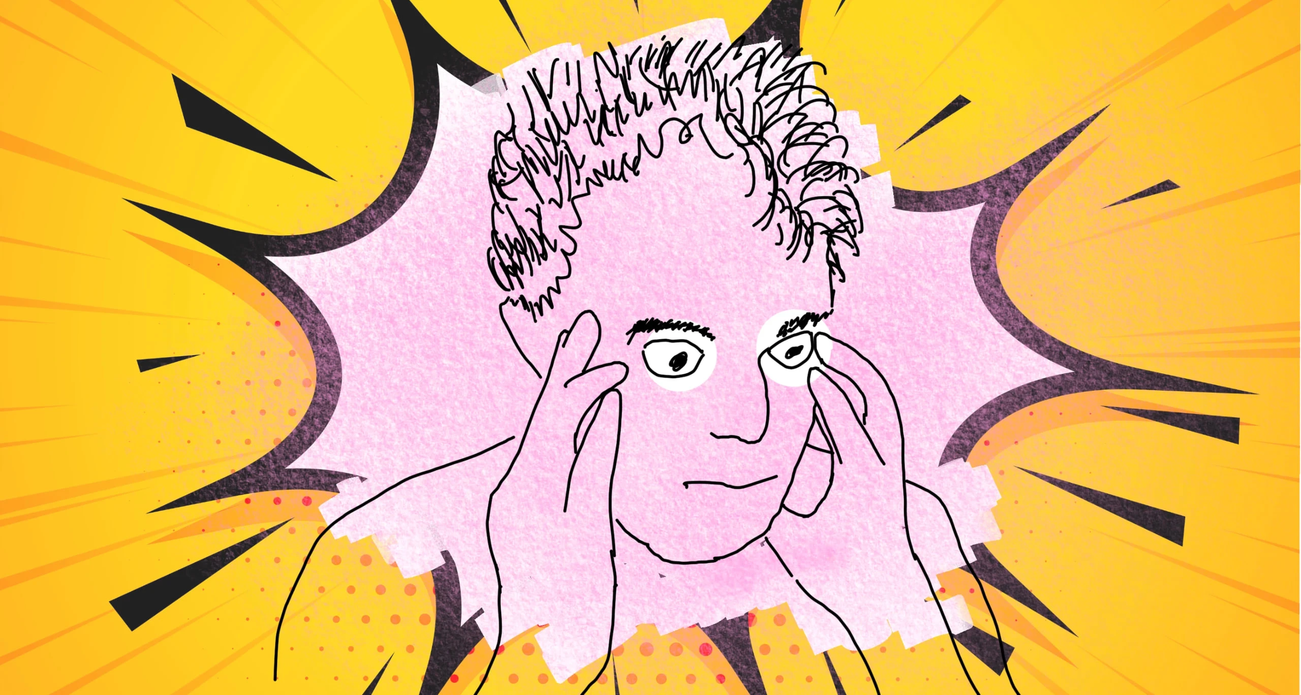 confused Nik, drawing