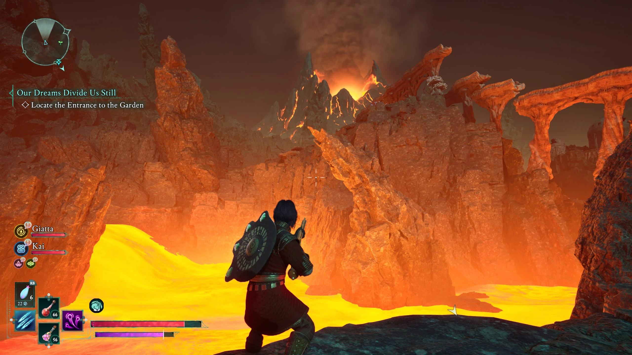 Avowed, the lava biome